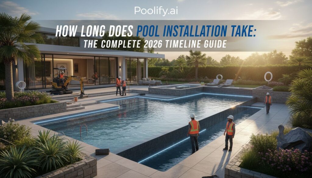 how long does pool installation take