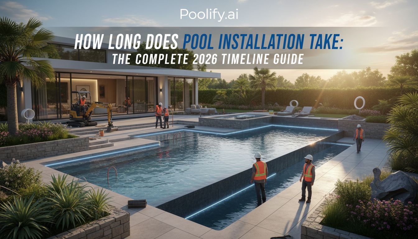 how long does pool installation take