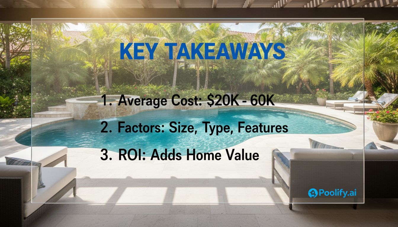 Key Takeaways - how much does a pool cost