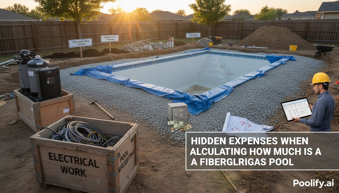 Hidden Expenses When Calculating How Much Is a Fiberglass Pool - how much is a fiberglass pool
