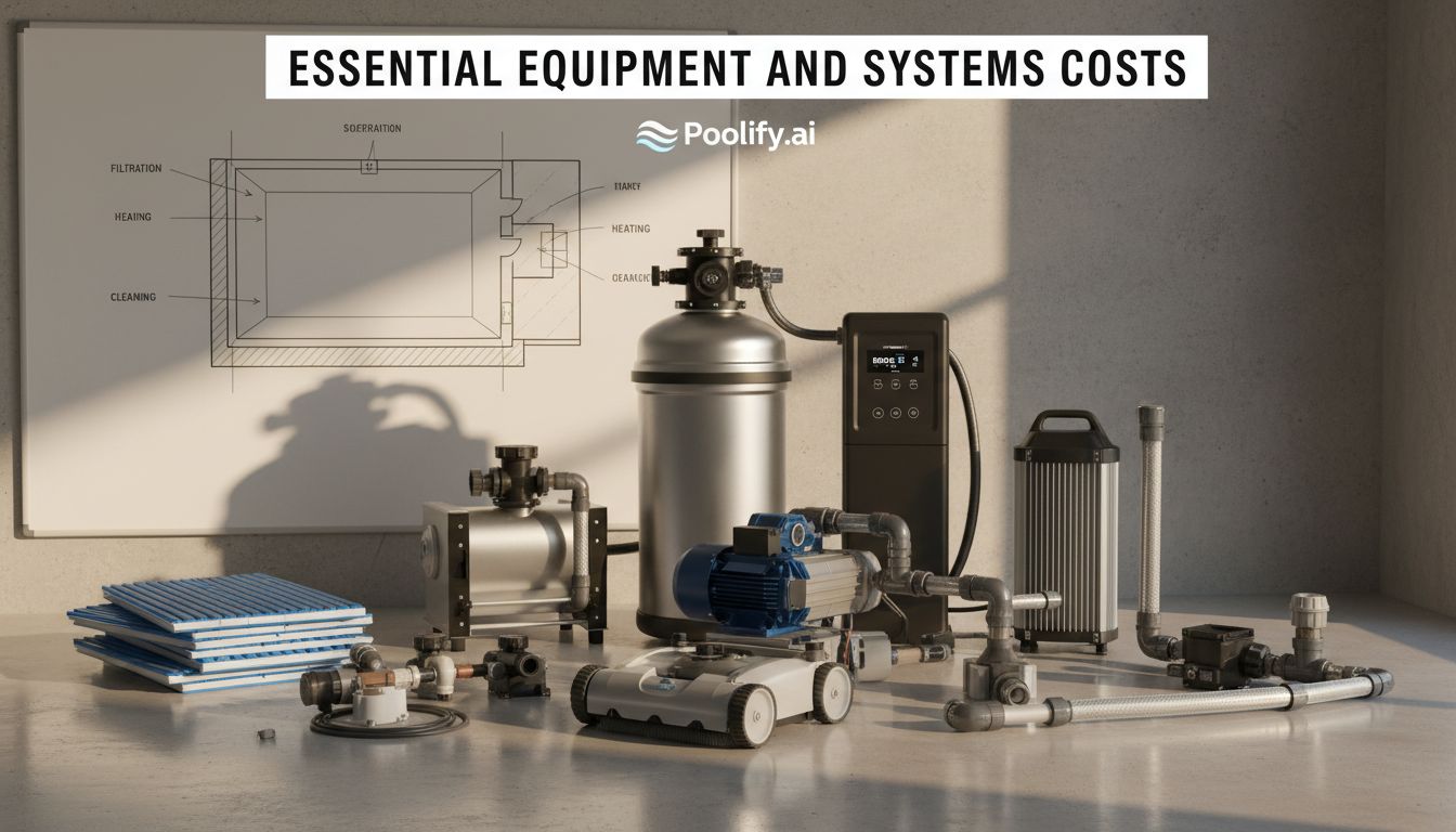 Essential Equipment and Systems Costs - how much is a concrete pool