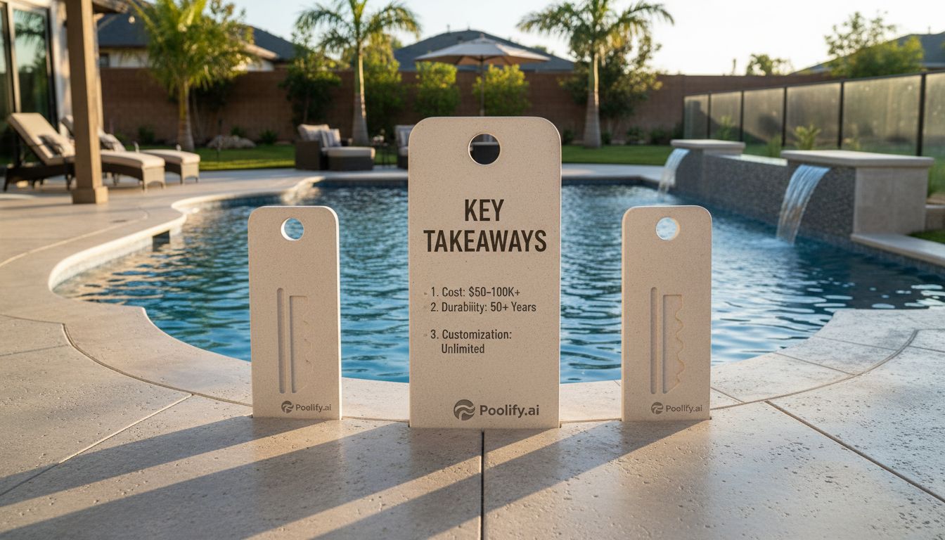 Key Takeaways - how much is a concrete pool