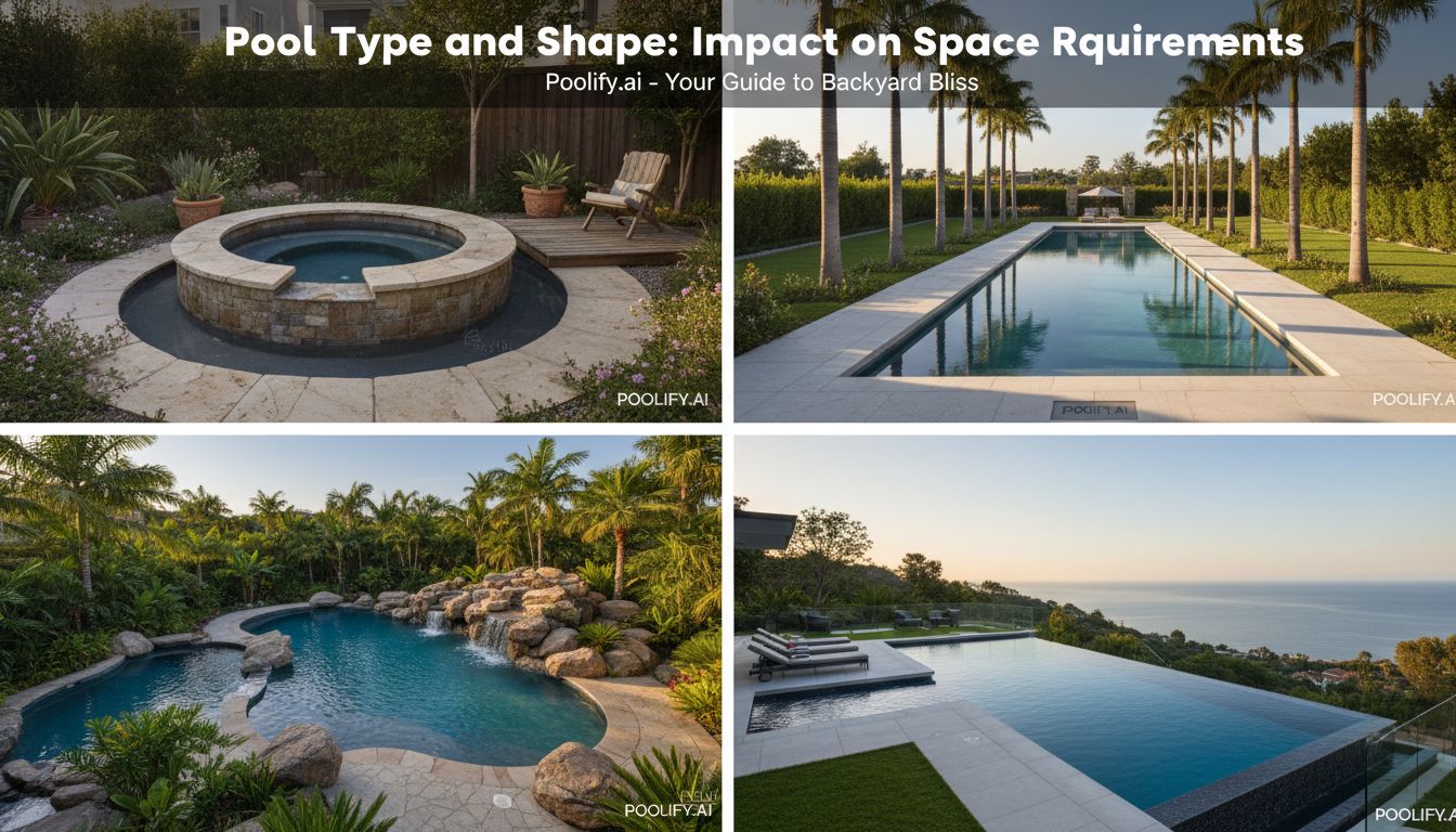 Pool Type and Shape: Impact on Space Requirements - how much space needed for pool