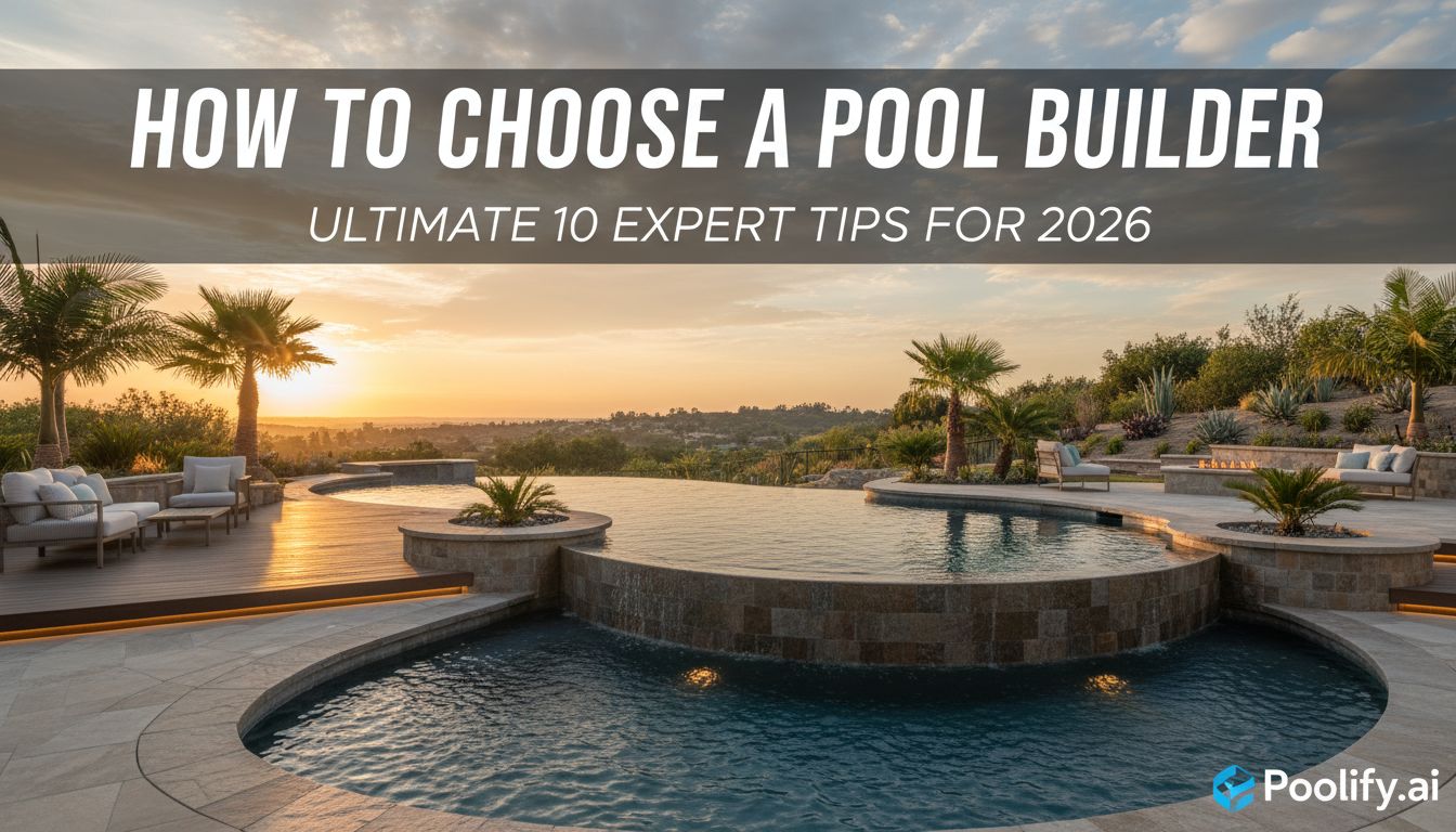 how to choose a pool builder