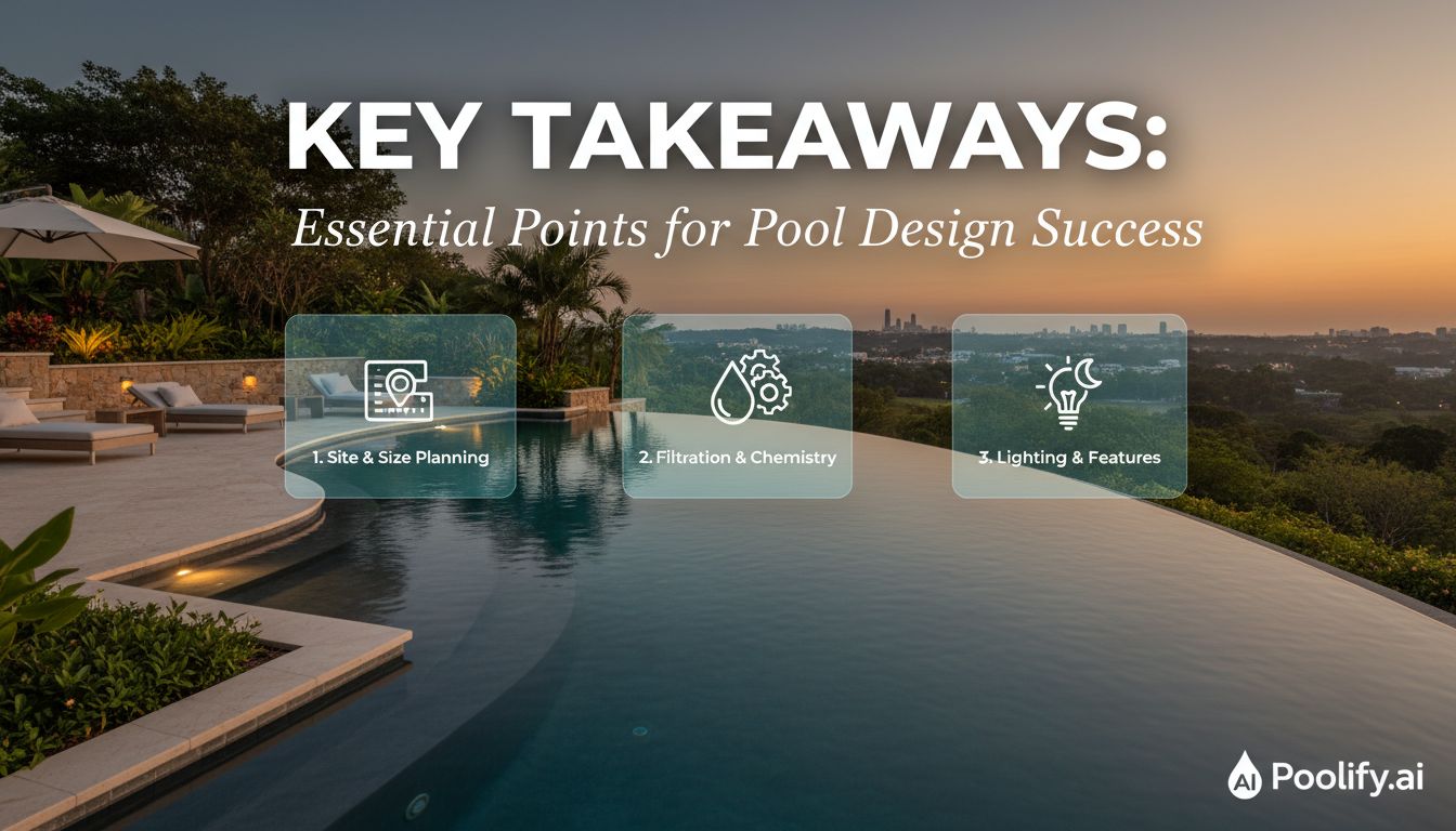 Key Takeaways: Essential Points for Pool Design Success - how to design a pool