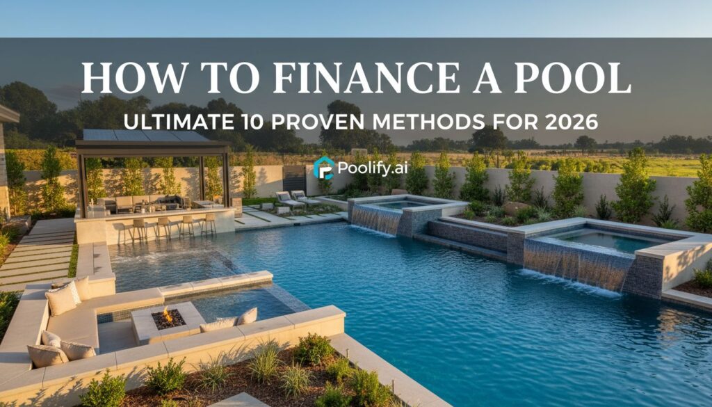 how to finance a pool