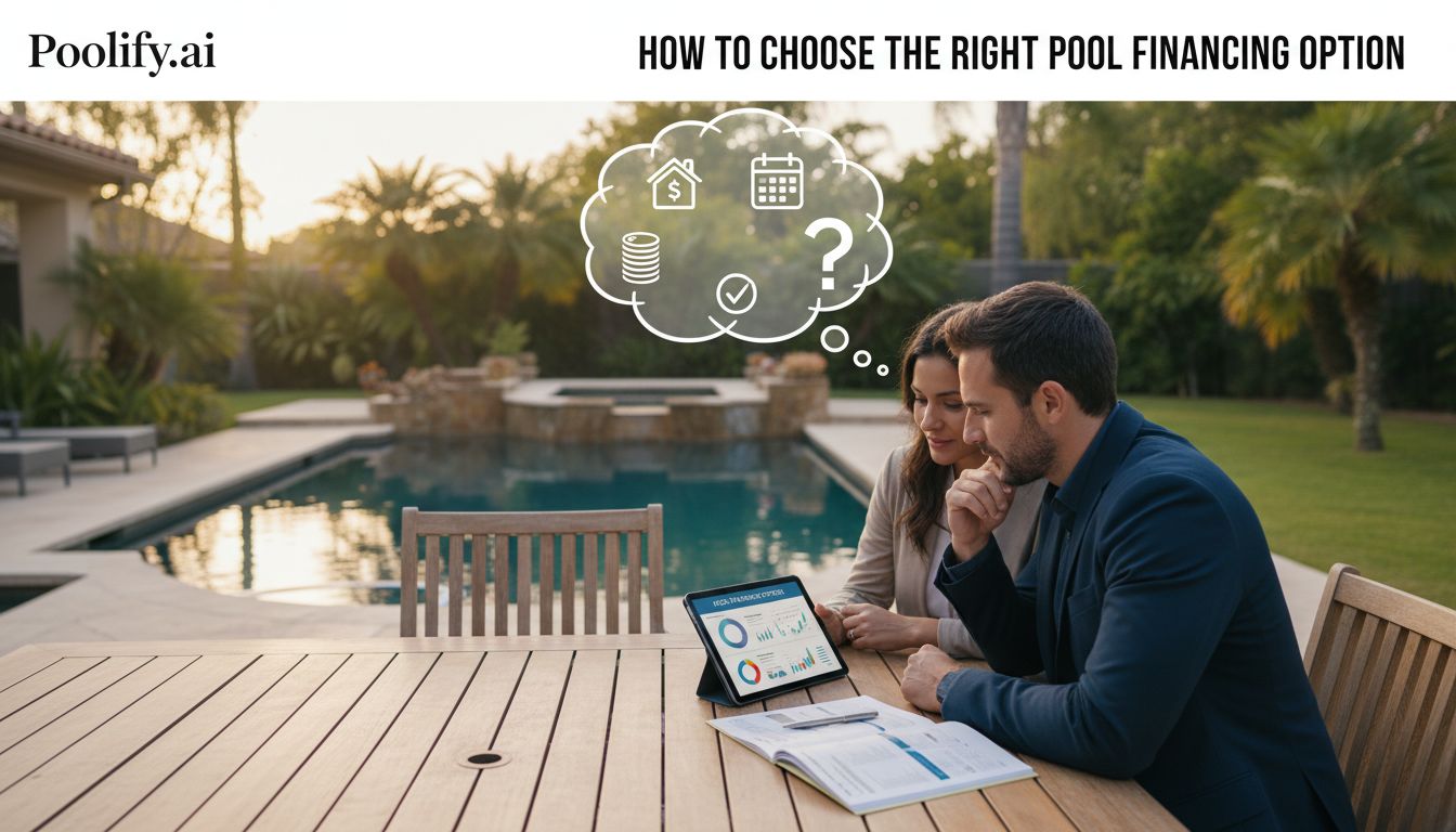 How to Choose the Right Pool Financing Option - how to finance a pool