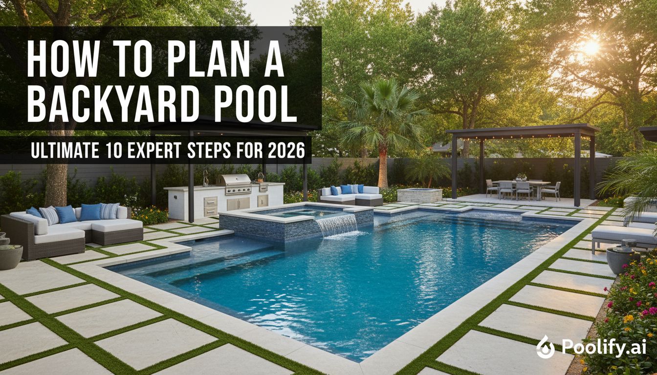 how to plan a backyard pool