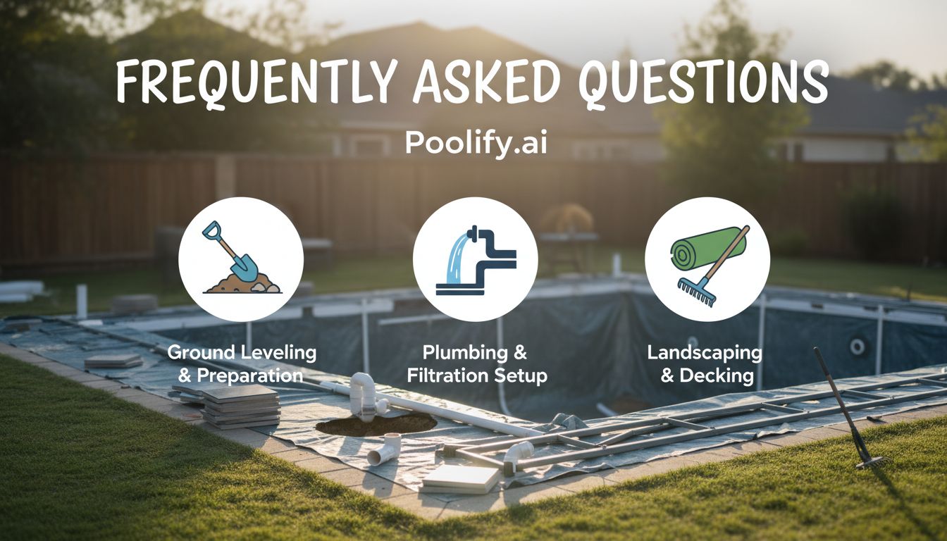Frequently Asked Questions - how to prepare yard for pool