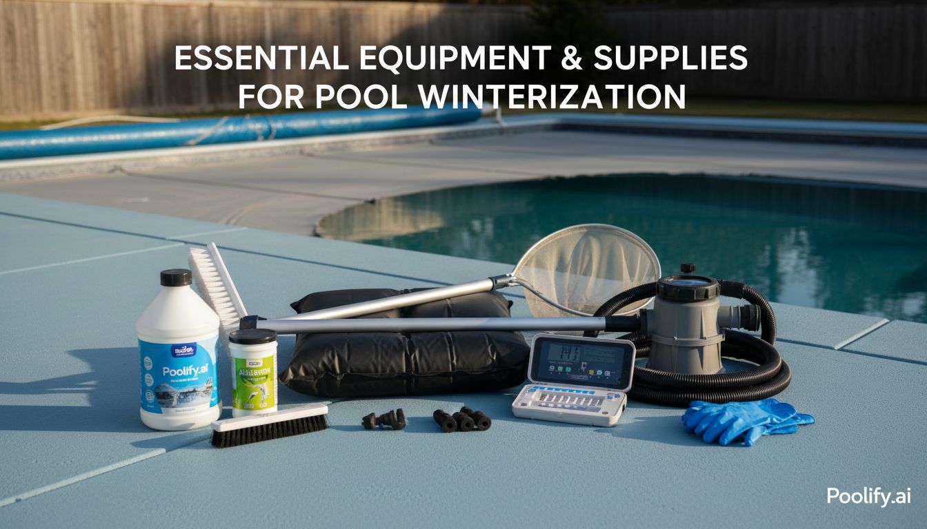 Essential Equipment and Supplies for Pool Winterization - how to winterize a pool
