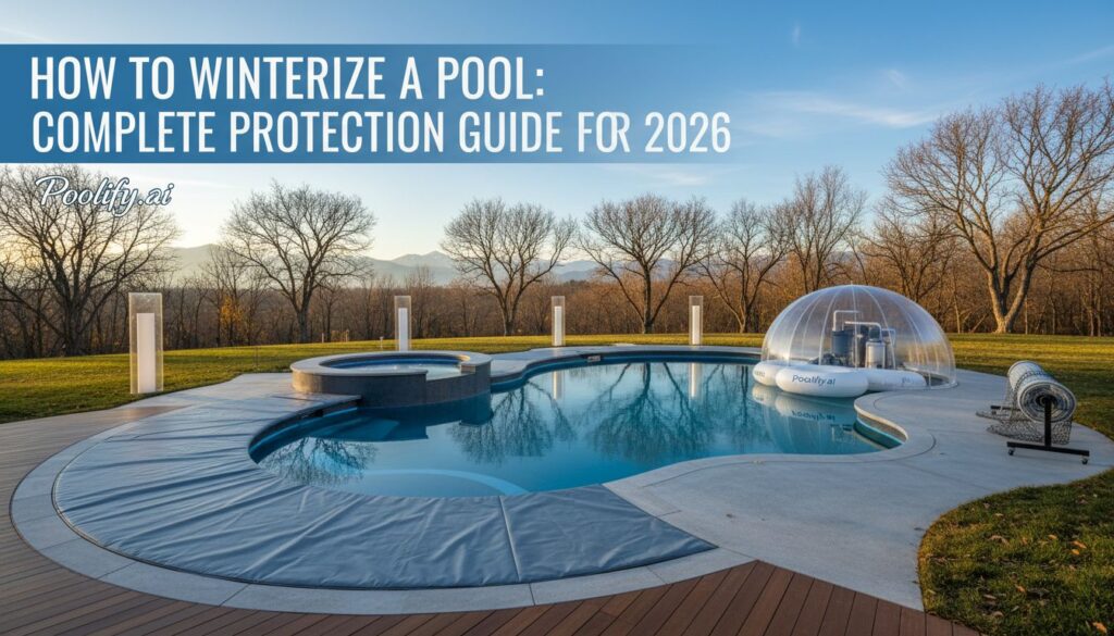 how to winterize a pool