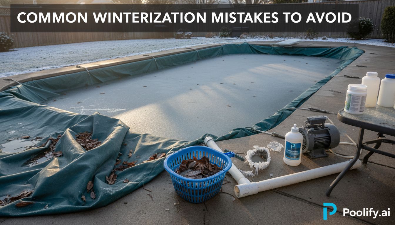 Common Winterization Mistakes to Avoid - how to winterize a pool