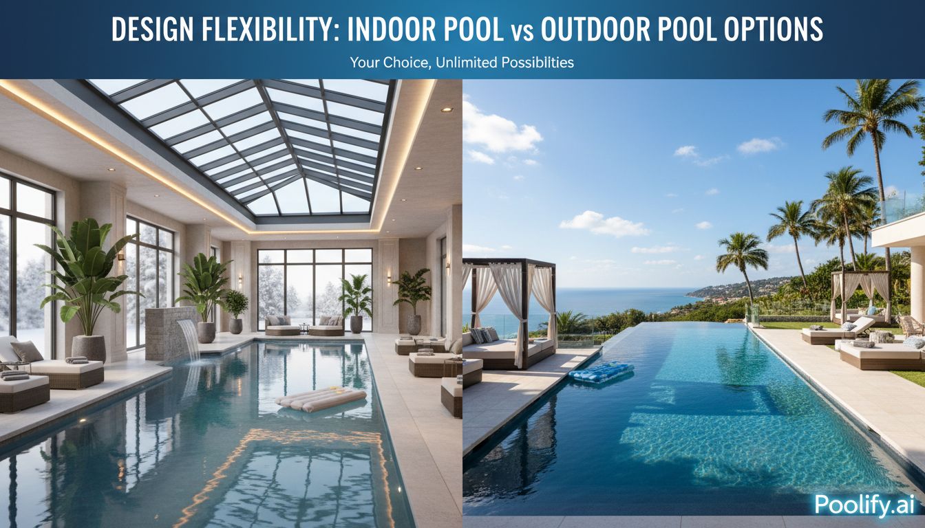 Design Flexibility: Indoor Pool vs Outdoor Pool Options - indoor pool vs outdoor pool