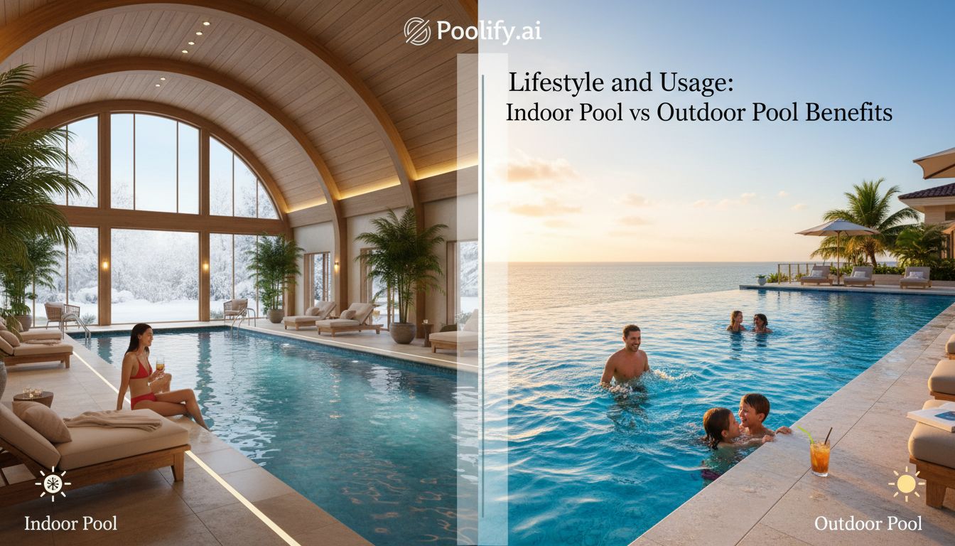 Lifestyle and Usage: Indoor Pool vs Outdoor Pool Benefits - indoor pool vs outdoor pool