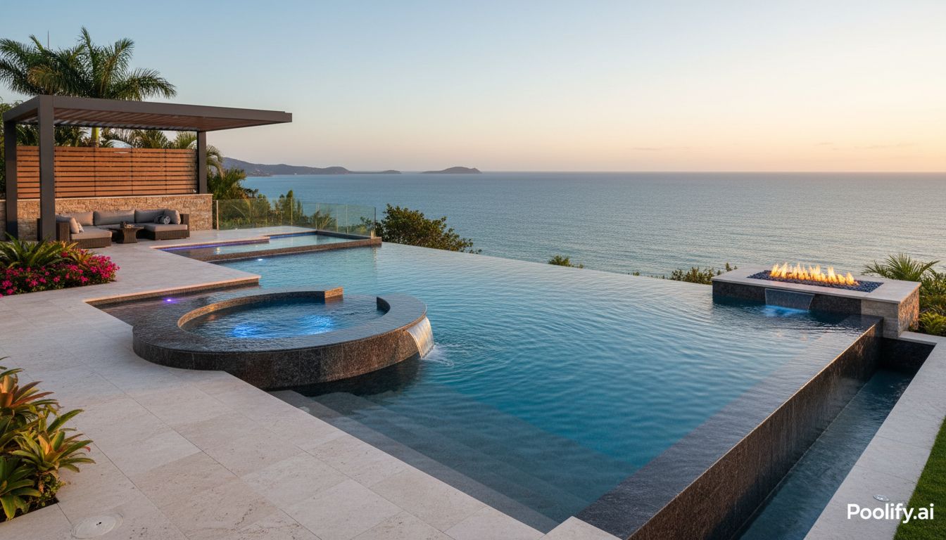 Design Features That Impact Infinity Edge Pool Cost - infinity edge pool cost