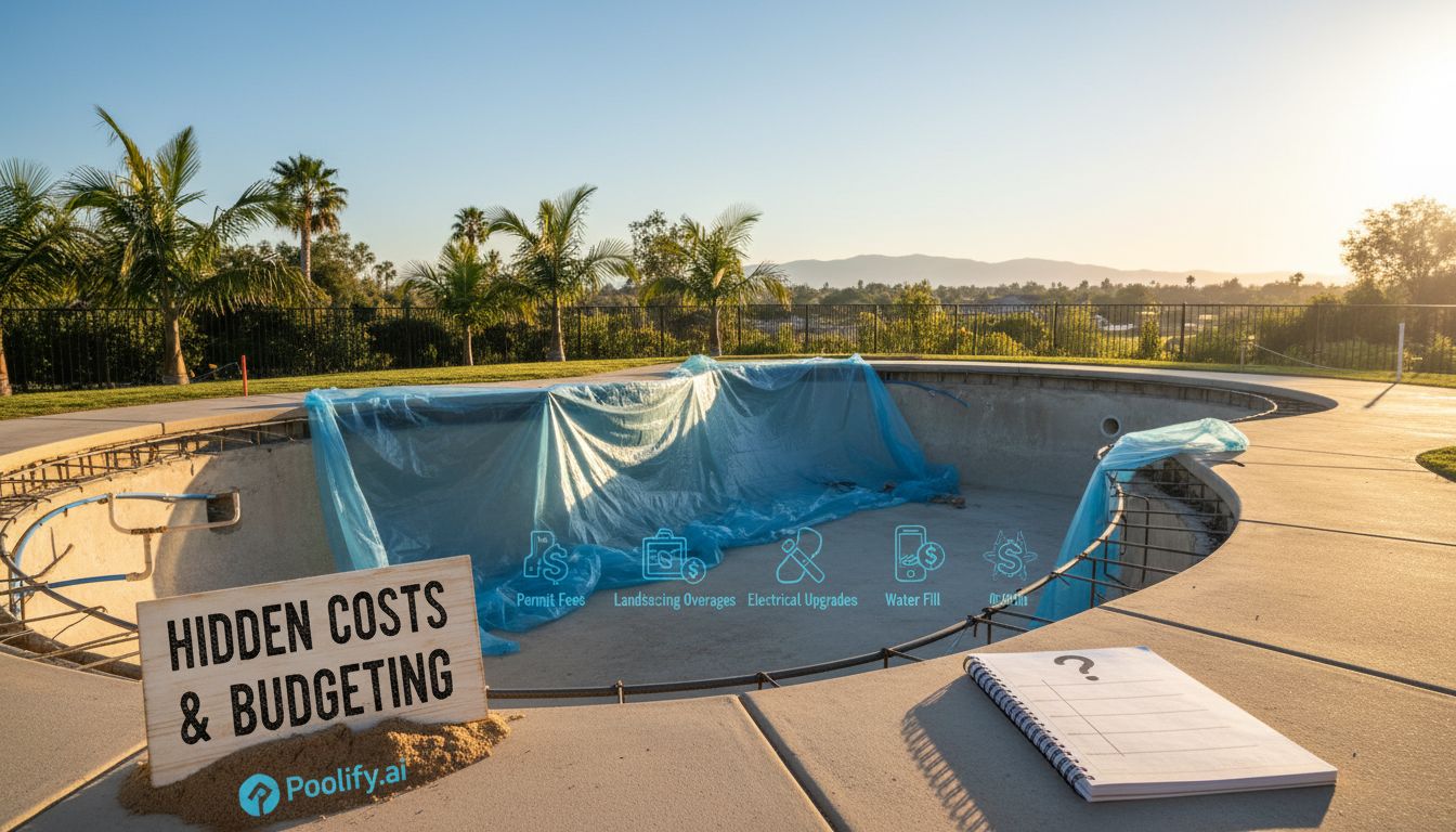 Hidden Costs and Budget Considerations - inground pool california cost