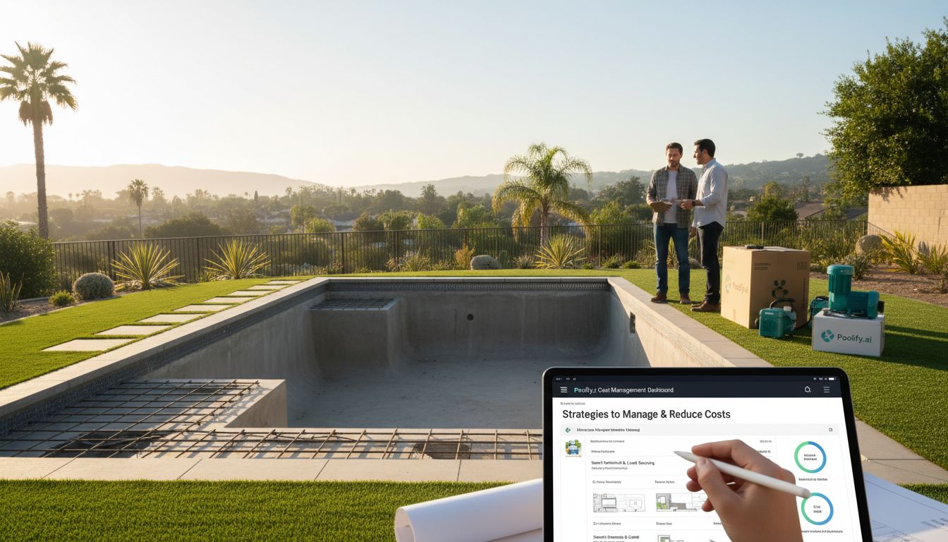 Strategies to Manage and Reduce Costs - inground pool california cost