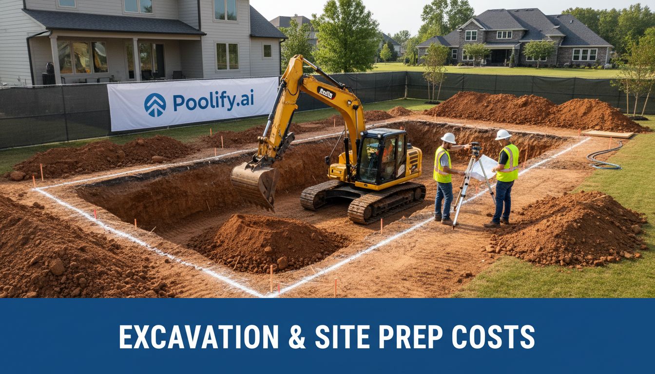 Excavation and Site Preparation Costs - inground pool cost breakdown