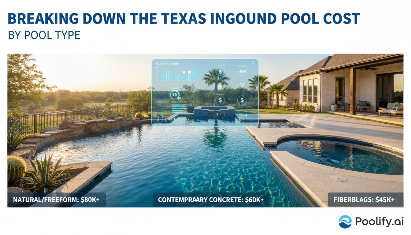 Breaking Down the Inground Pool Texas Cost by Pool Type - inground pool texas cost