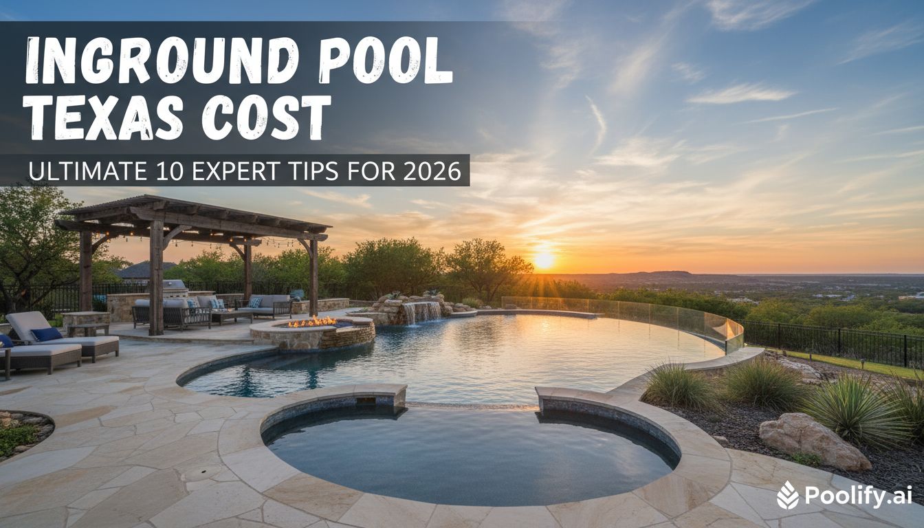 inground pool texas cost