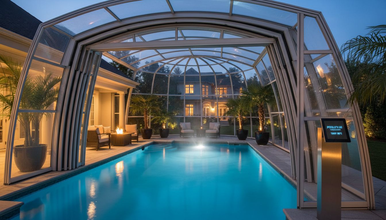 Year-Round Comfort: Heating and Enclosure Options - luxury backyard pool ideas