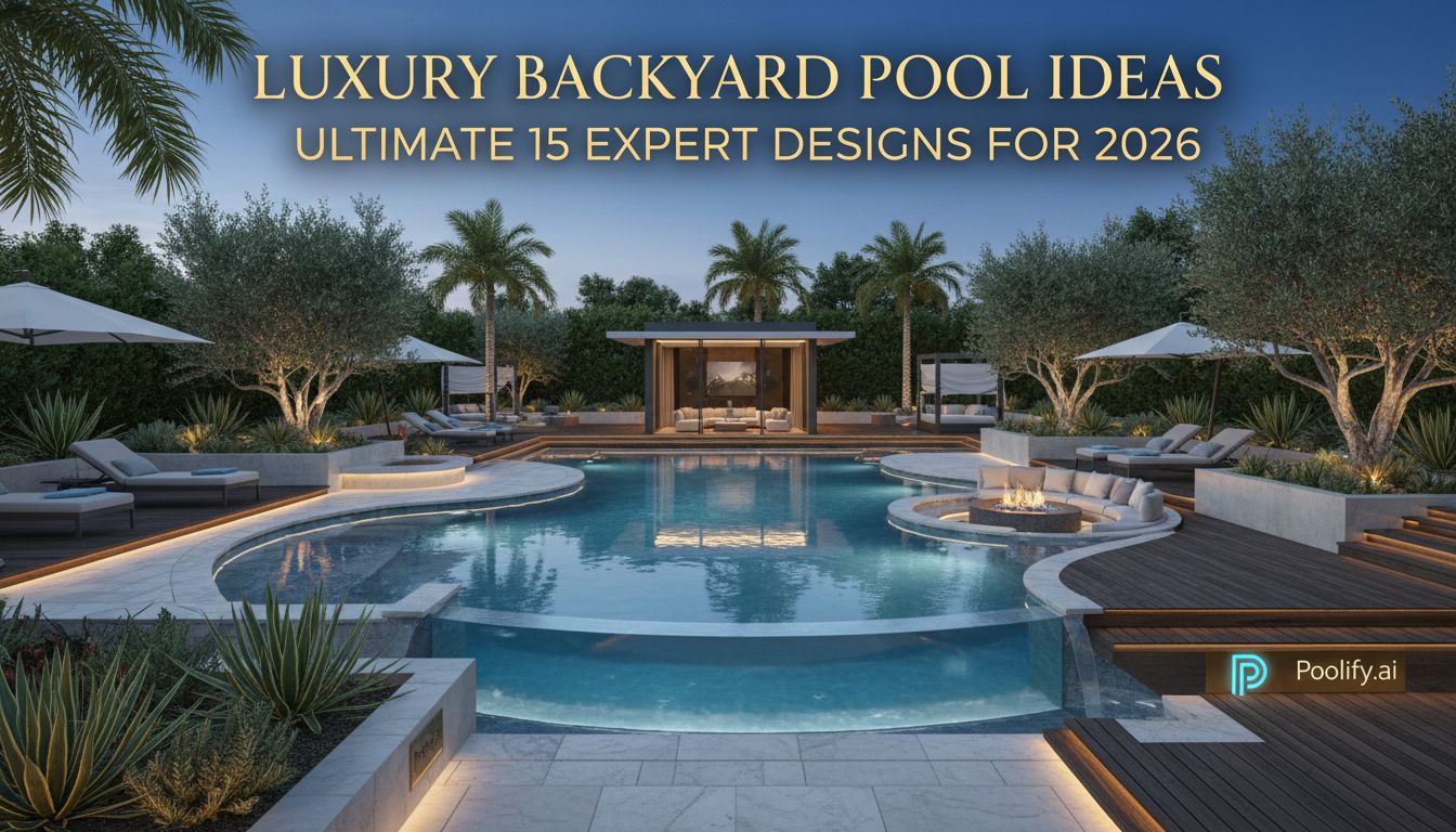 luxury backyard pool ideas