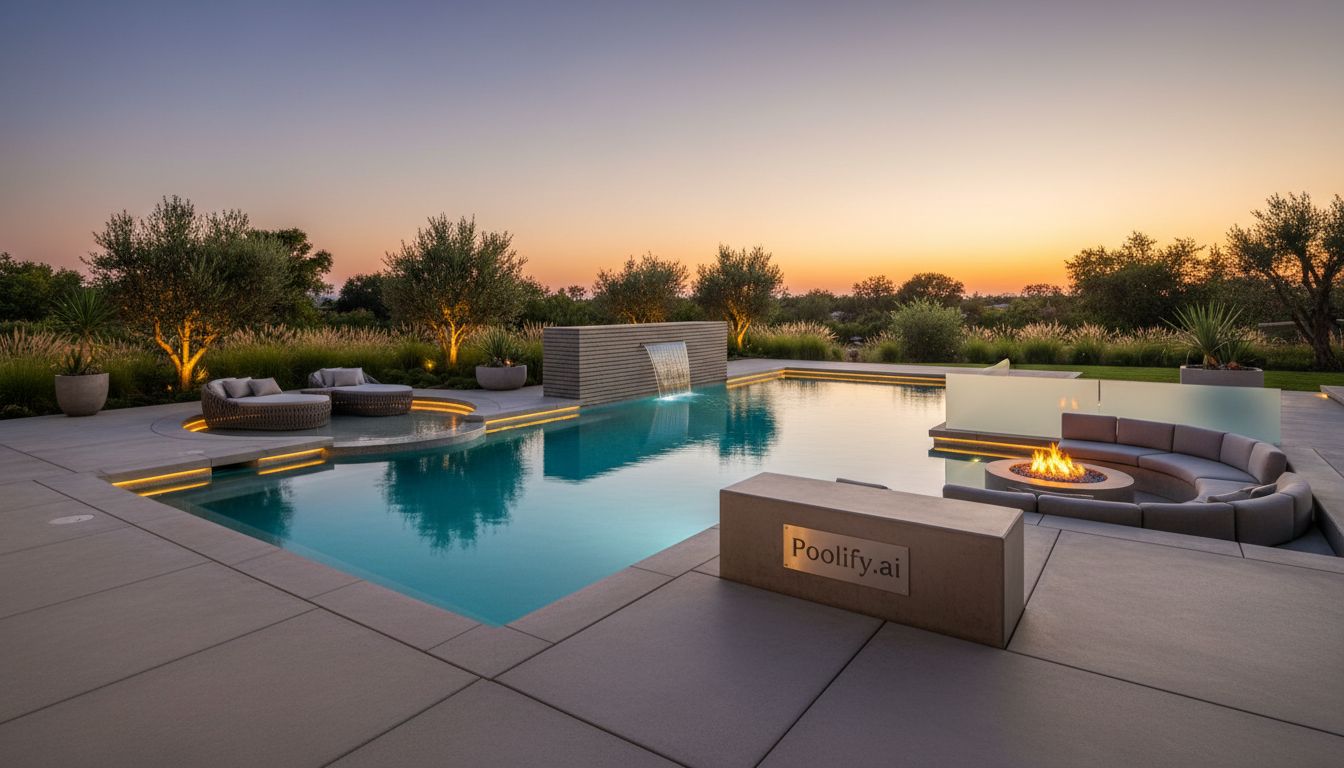Enhancing Your Pool with Complementary Features - modern pool designs