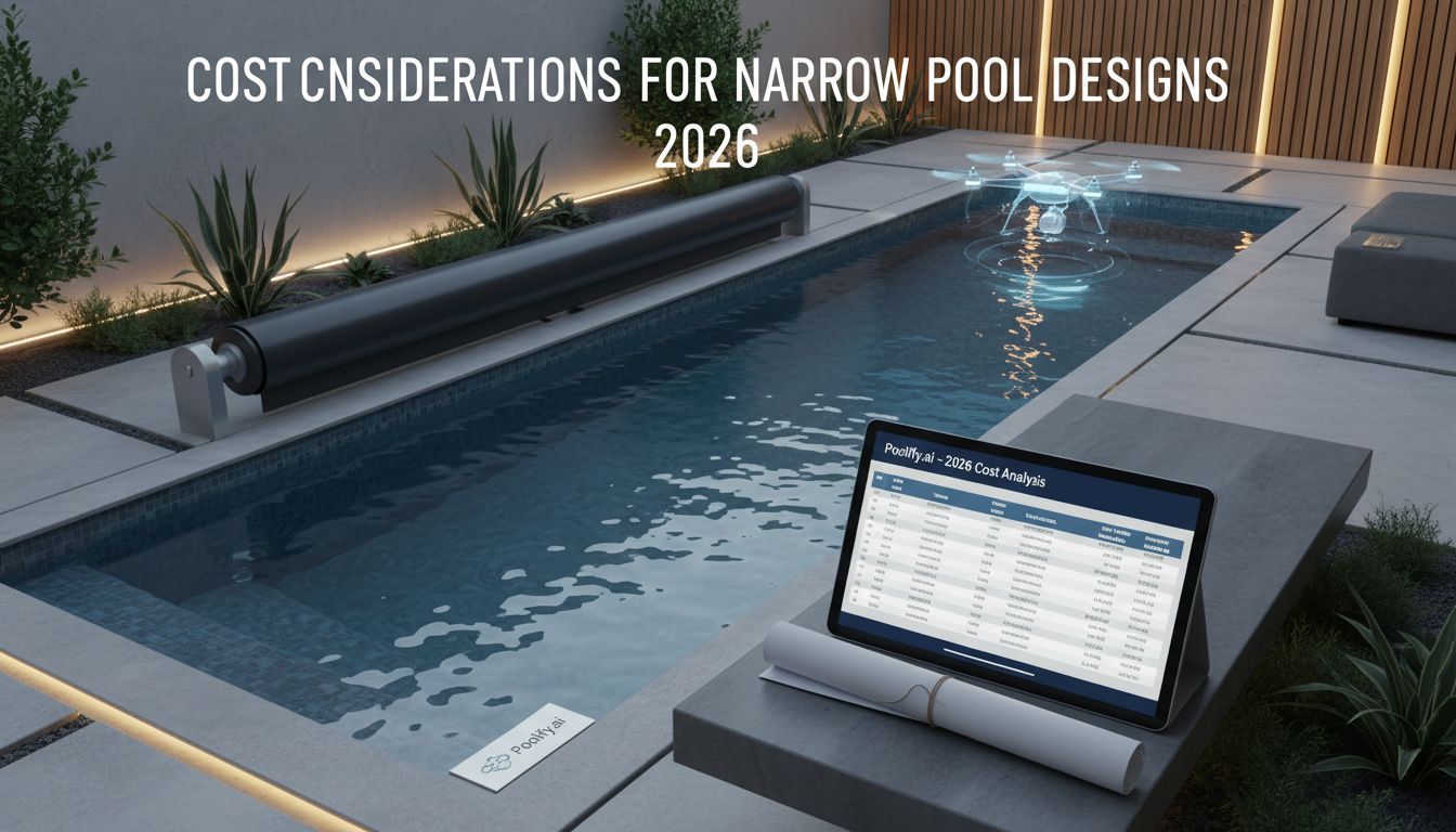 Cost Considerations for Narrow Pool Designs in 2026 - narrow pool designs