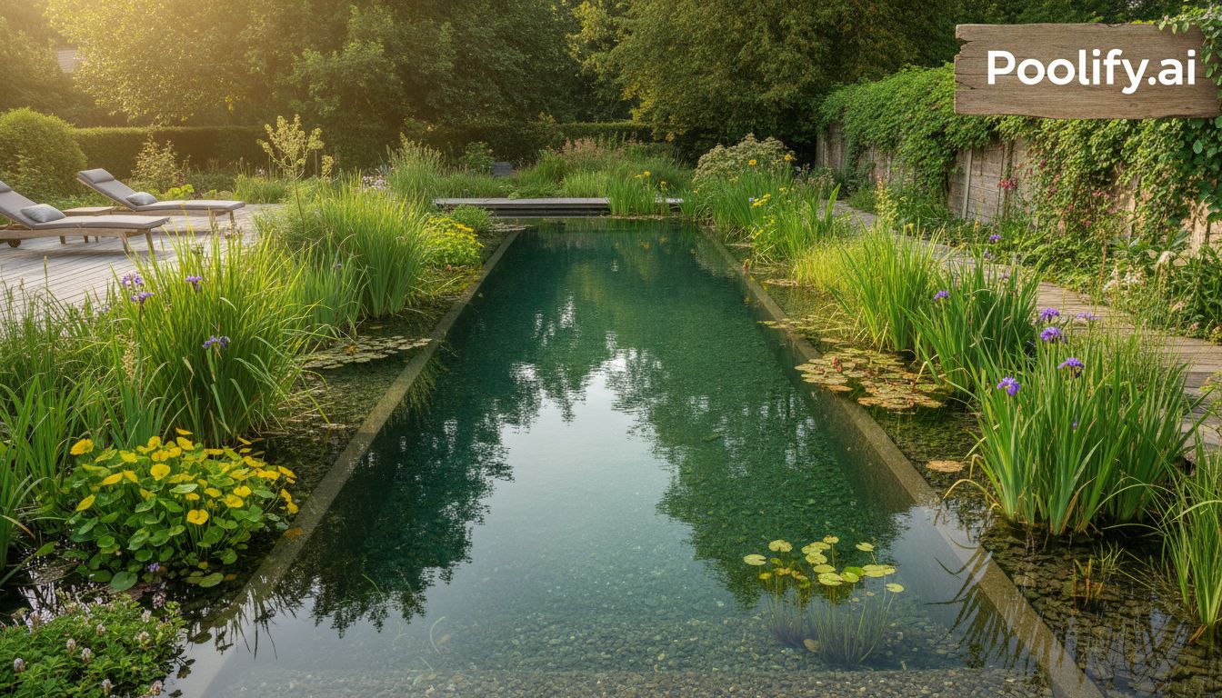 Plant Selection for Natural Pool Designs - natural pool designs
