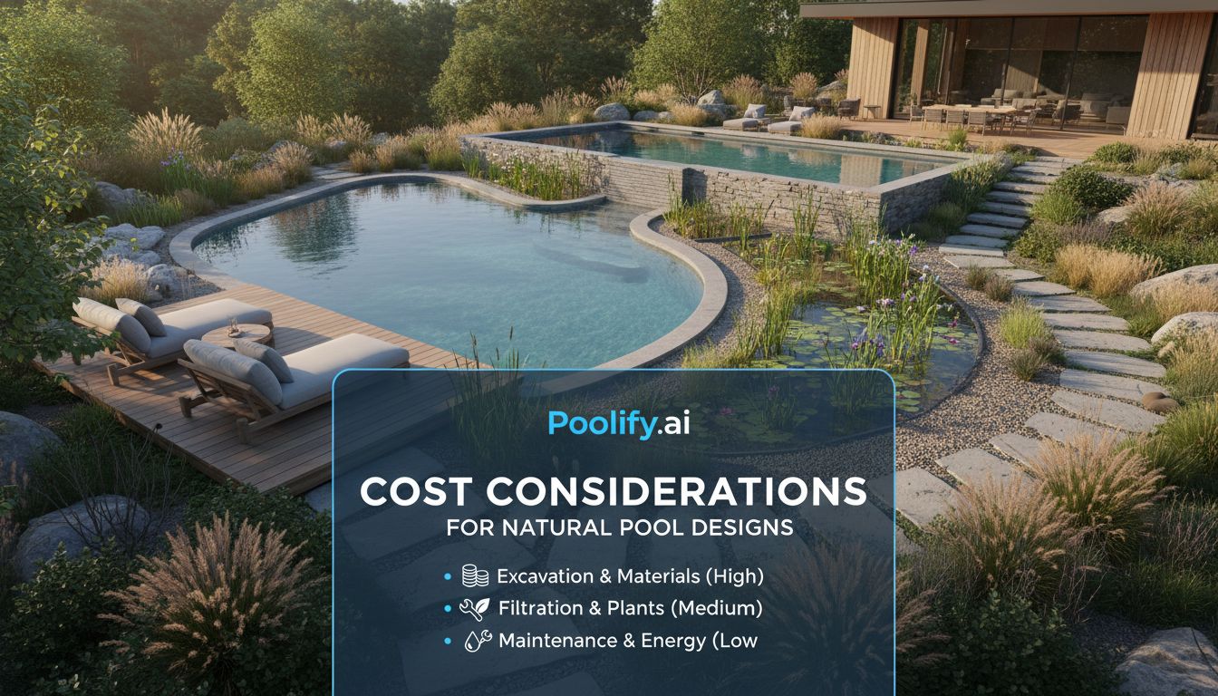 Cost Considerations for Natural Pool Designs - natural pool designs