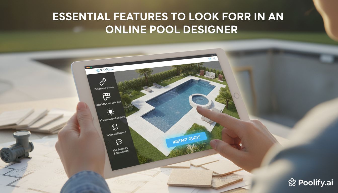 Essential Features to Look for in an Online Pool Designer - online pool designer