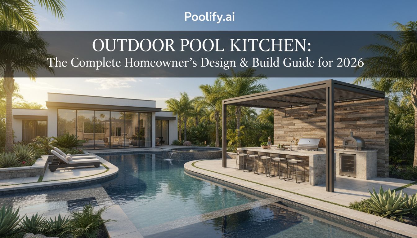 outdoor pool kitchen