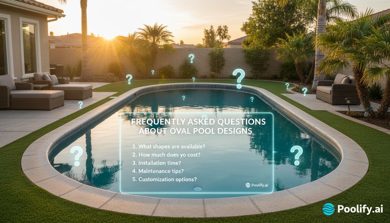 Frequently Asked Questions About Oval Pool Designs - oval pool designs