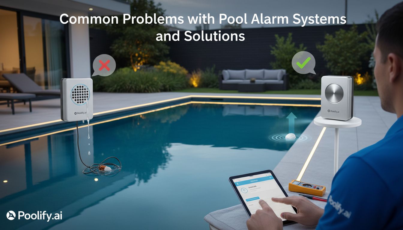 Common Problems with Pool Alarm Systems and Solutions - pool alarm systems