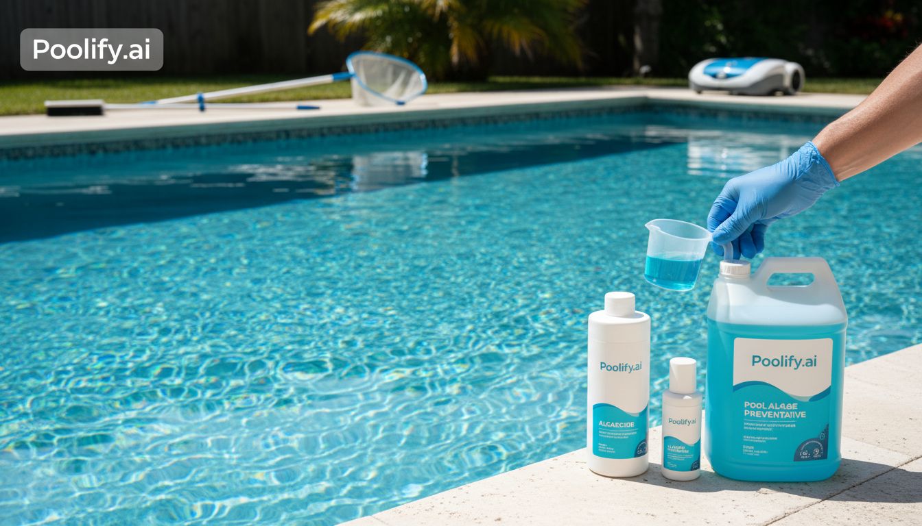 Algaecides and Supplemental Treatments - pool algae prevention