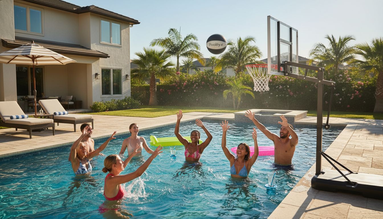 Enhancing Your Pool Basketball Experience - pool basketball hoop ideas