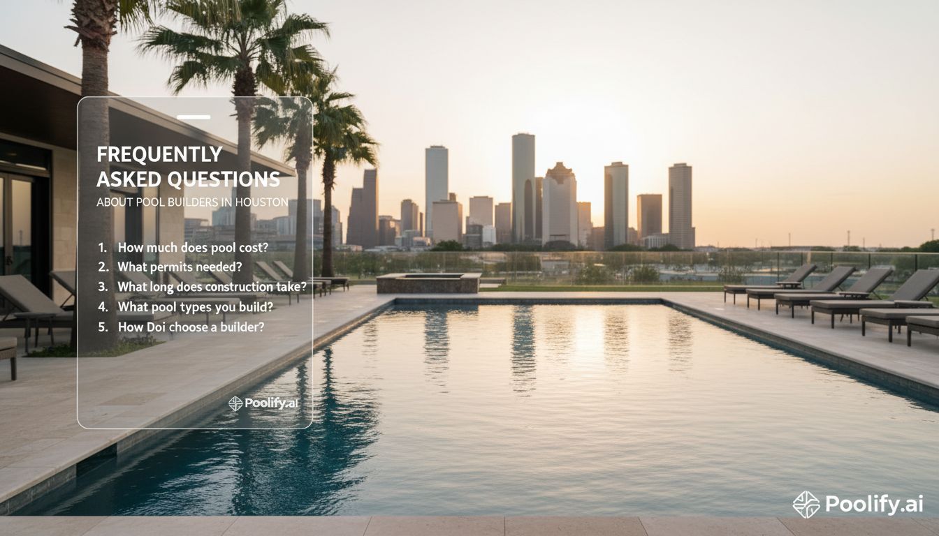 Frequently Asked Questions About Pool Builders in Houston - pool builders houston guide