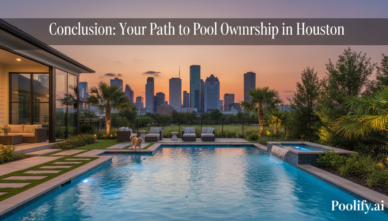 Conclusion: Your Path to Pool Ownership in Houston - pool builders houston guide