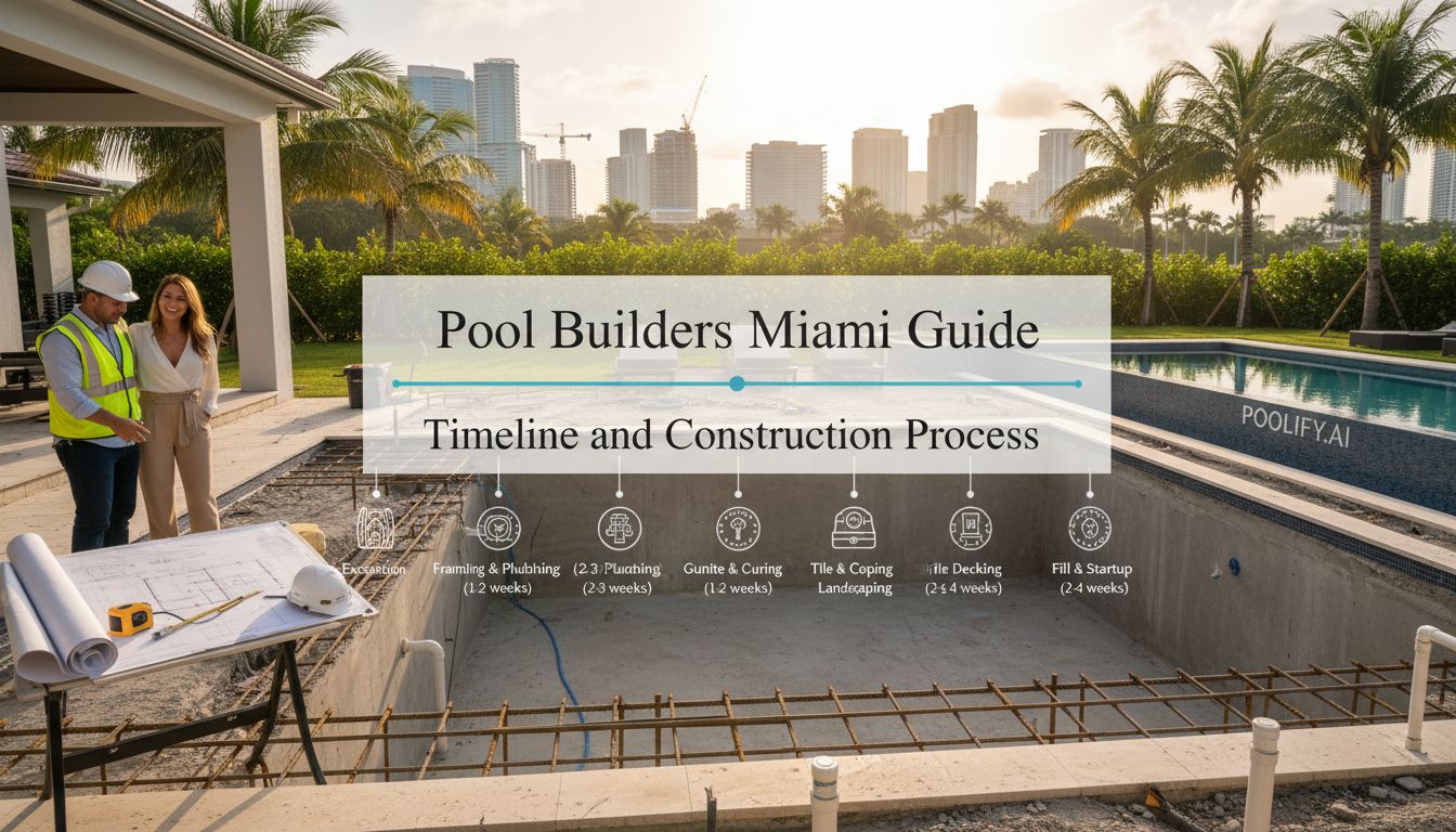 Pool Builders Miami Guide: Timeline and Construction Process - pool builders miami guide