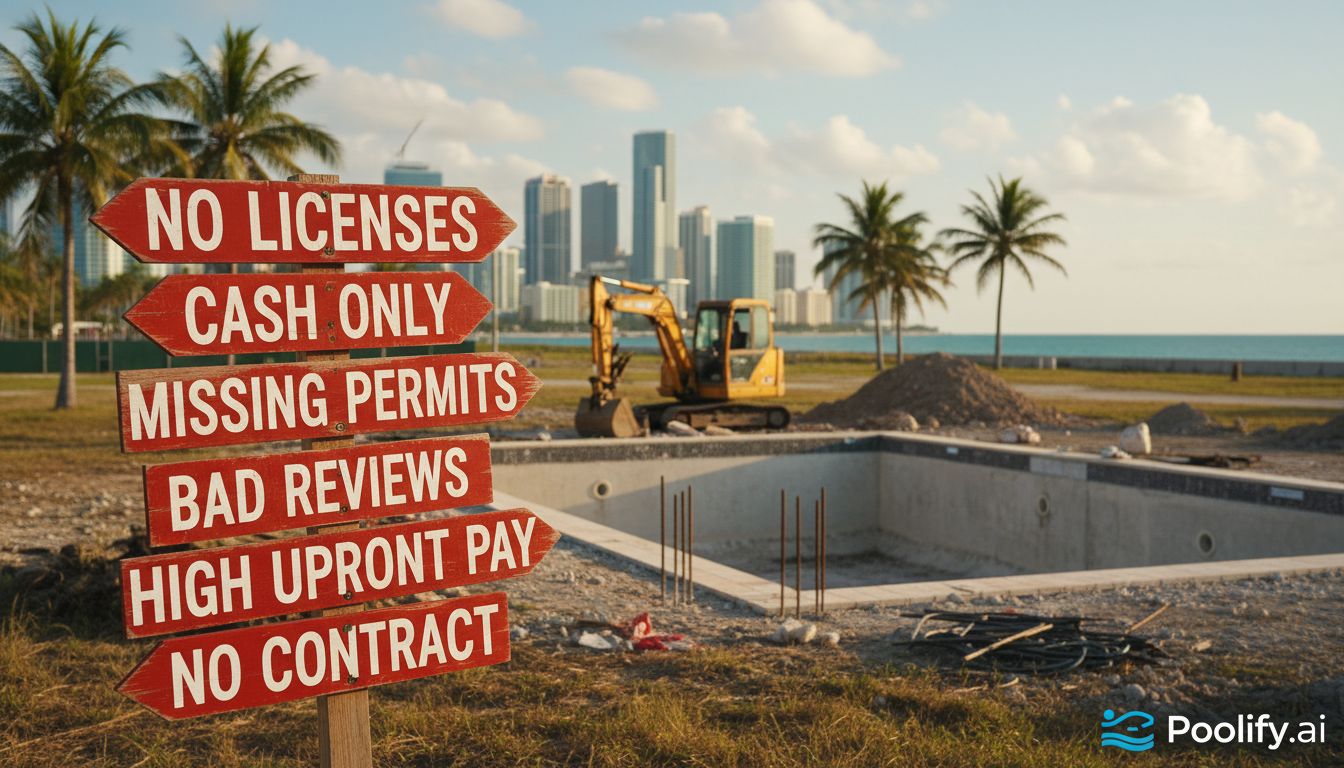 Red Flags When Selecting Pool Builders: Miami Guide Warning Signs - pool builders miami guide