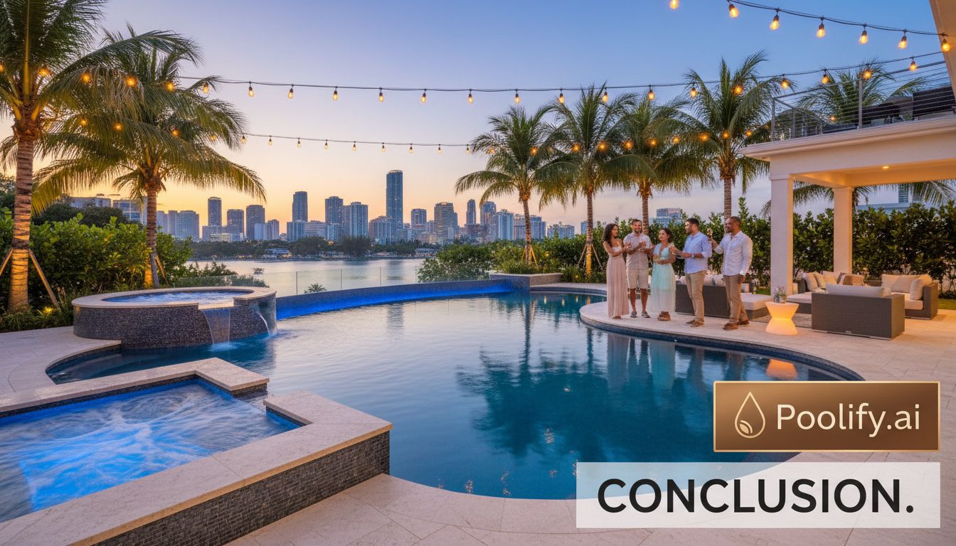 Conclusion - pool builders miami guide