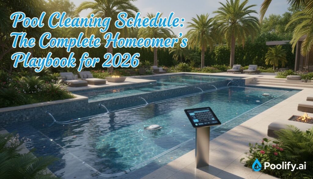 pool cleaning schedule