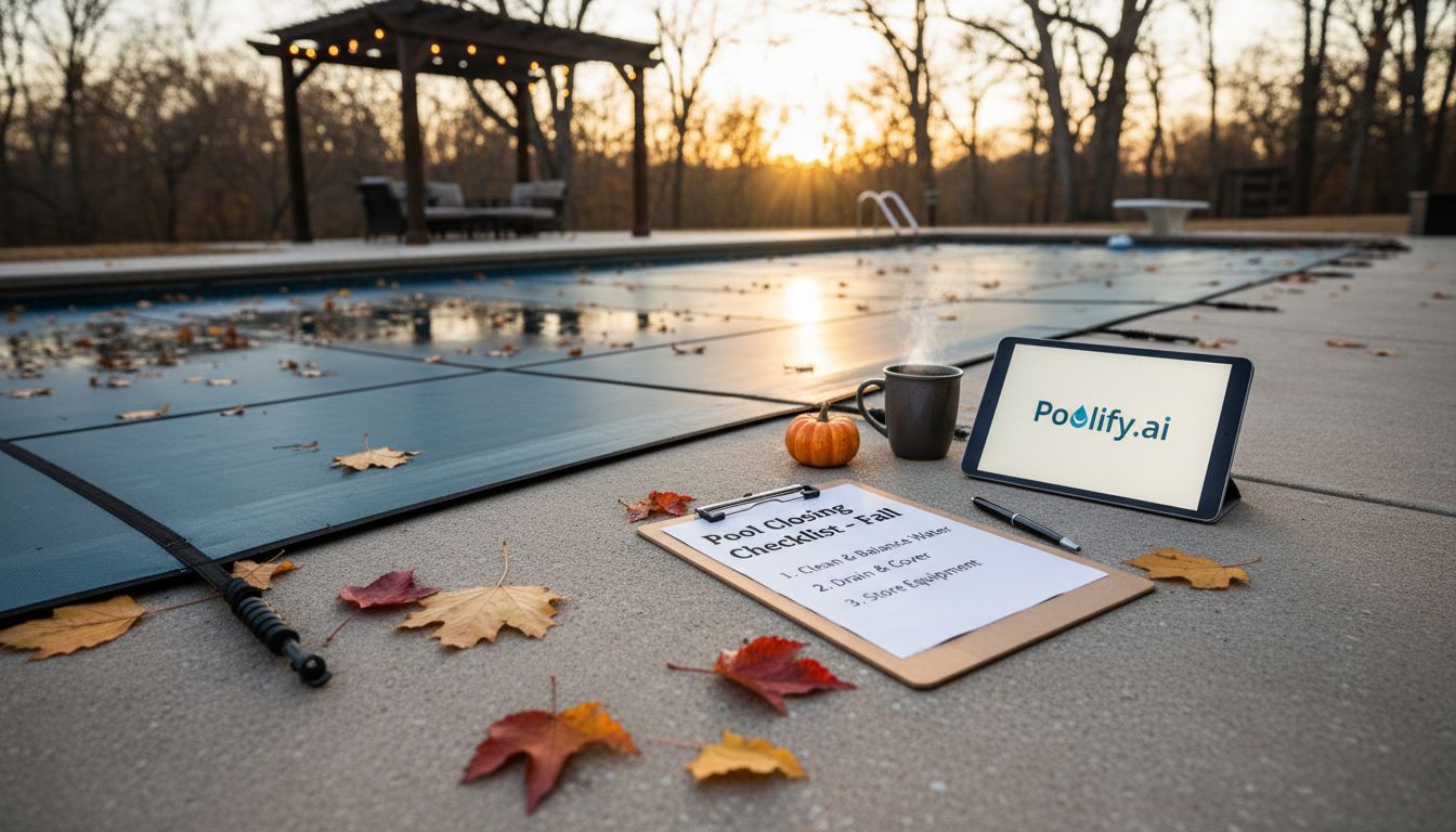 Key Takeaways for Your Pool Closing Checklist Fall - pool closing checklist fall