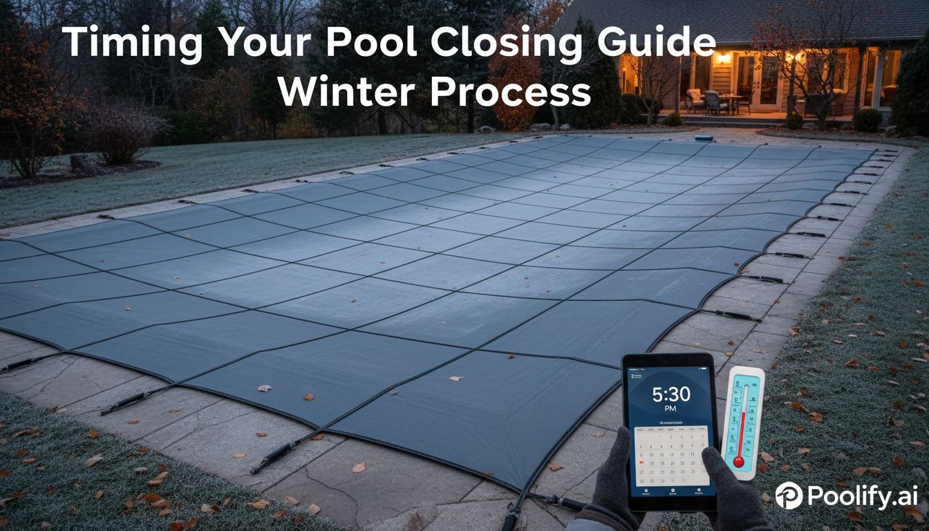 Timing Your Pool Closing Guide Winter Process - pool closing guide winter