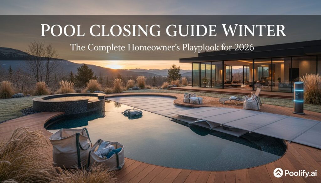 pool closing guide winter