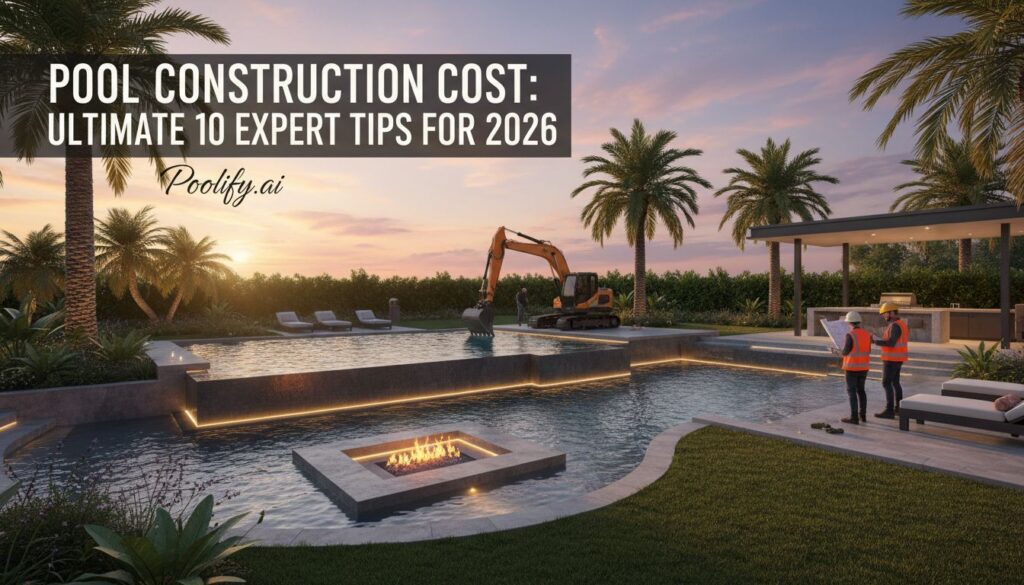 pool construction cost