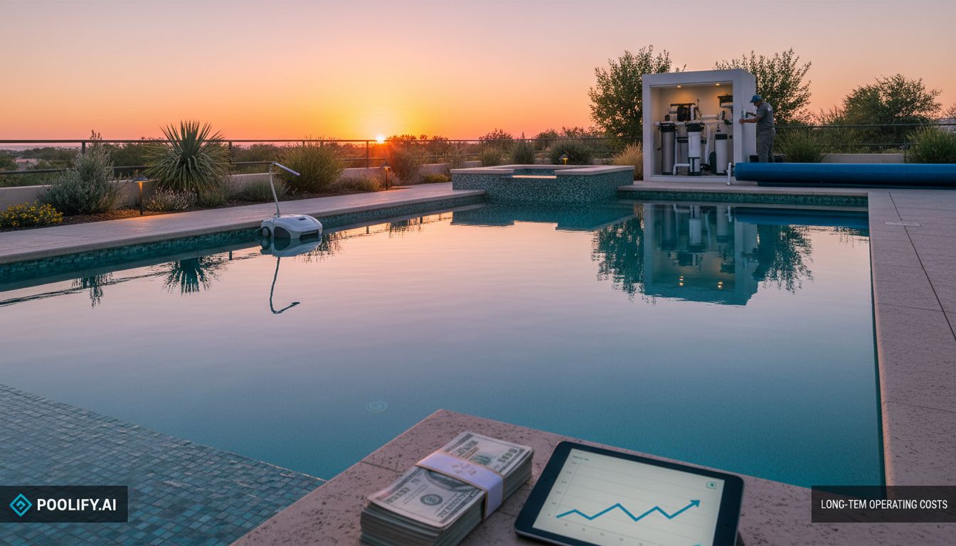 Long-Term Maintenance and Operating Costs - pool construction cost