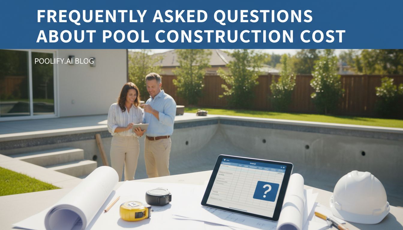 Frequently Asked Questions About Pool Construction Cost - pool construction cost