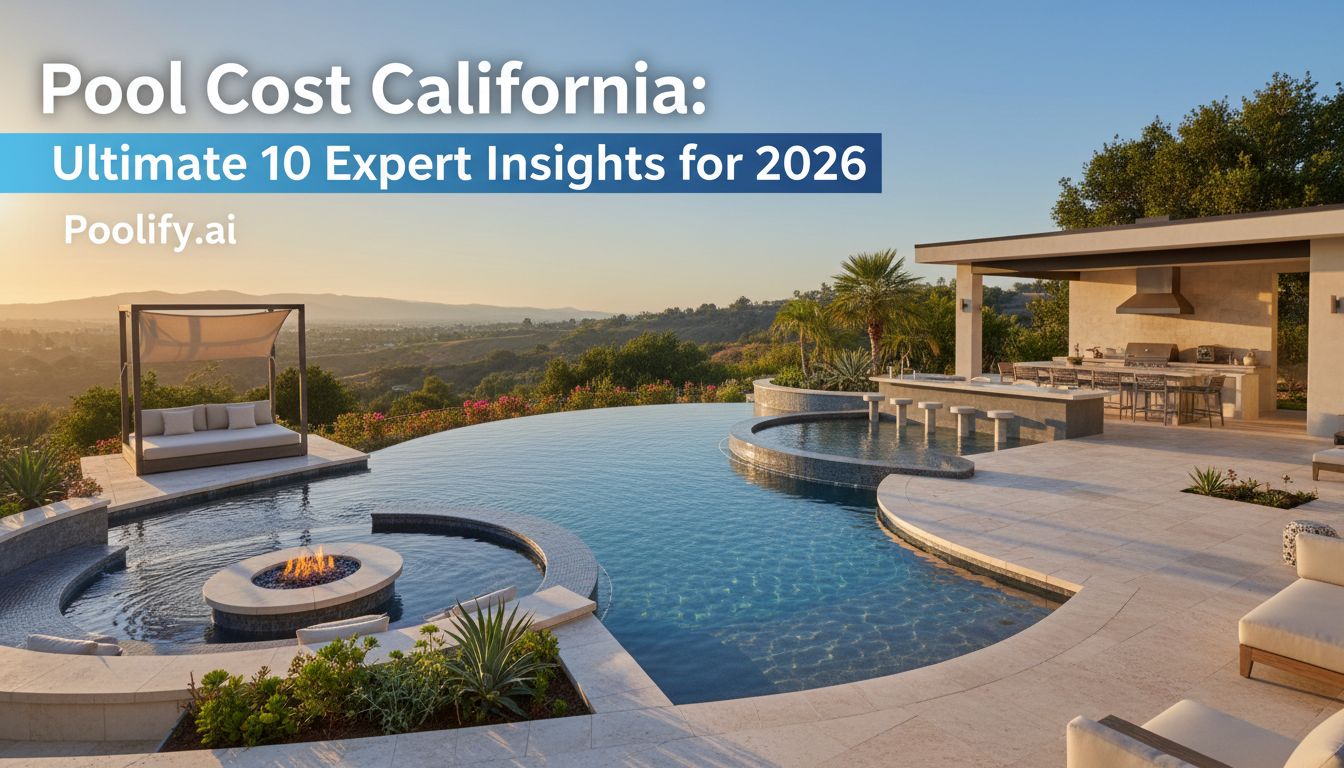 pool cost california