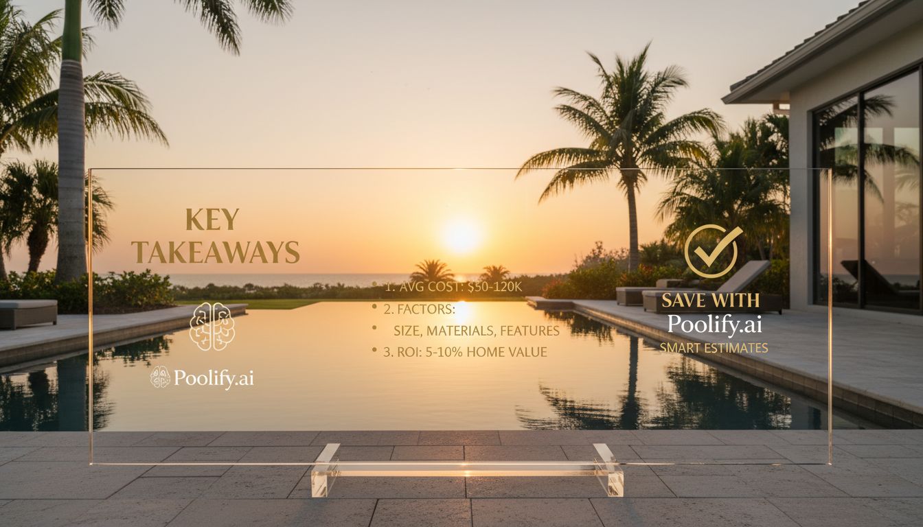 Key Takeaways - pool cost florida